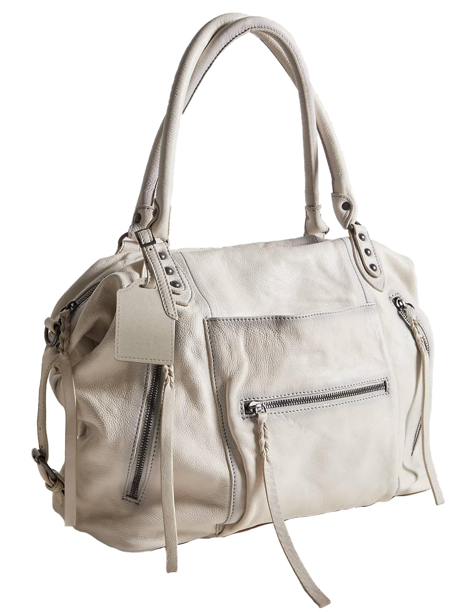 #260 Women's Large Tote Bag City Tote Bag Purse with Zipper Women Vegan Leather Hobo Handbags with Adjustable Strap
