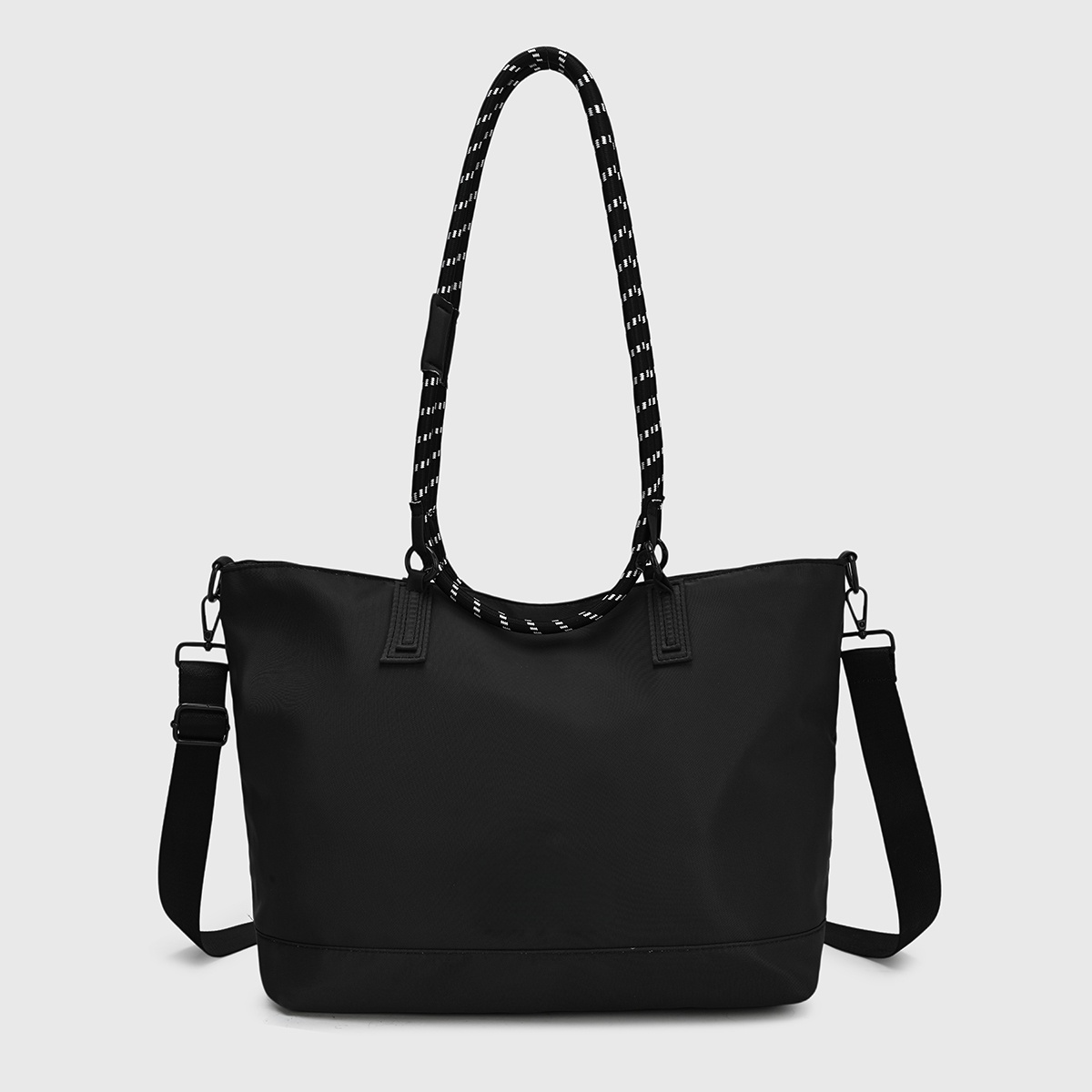 #320 Women's new casual fashion zipper large capacity portable shoulder bag