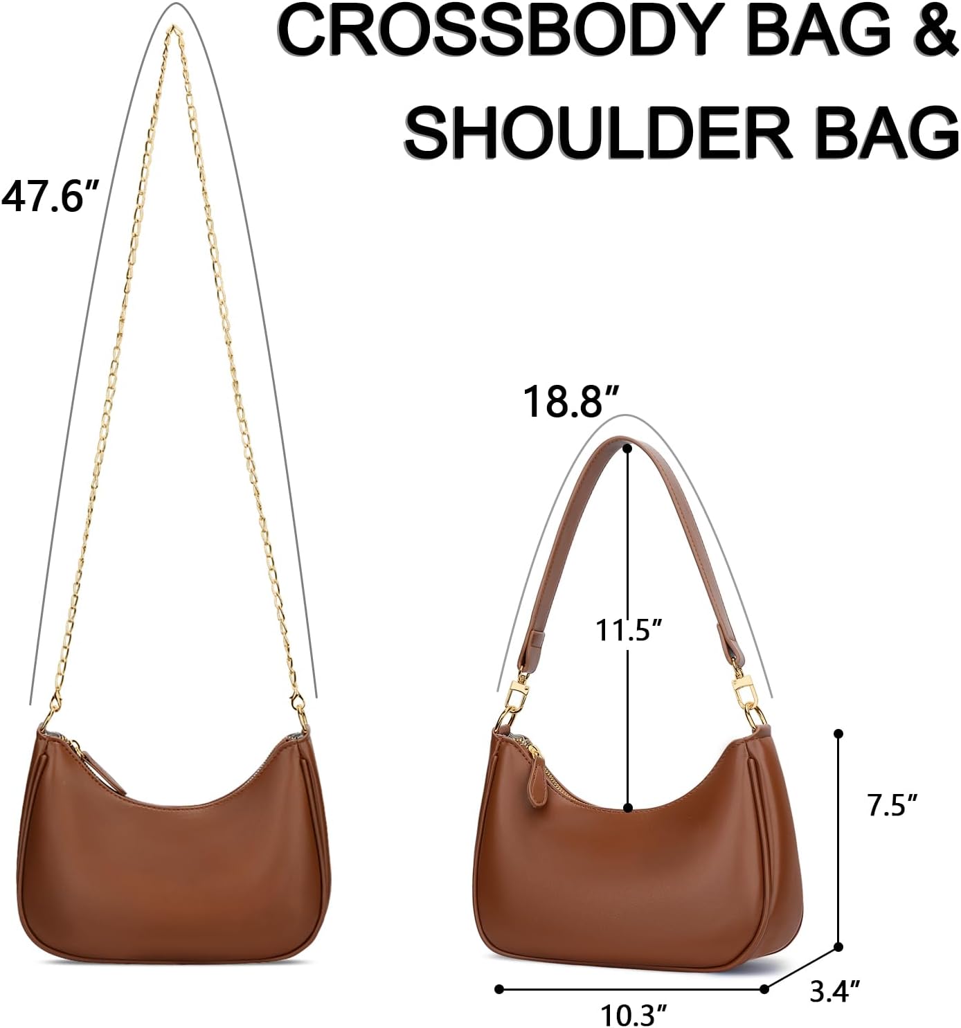 #80 Shoulder Bag for Women Cute Hobo Purses and Handbags Underarm Purse | Women Shoulder Purse Retro Clutch Tote Bags for Women