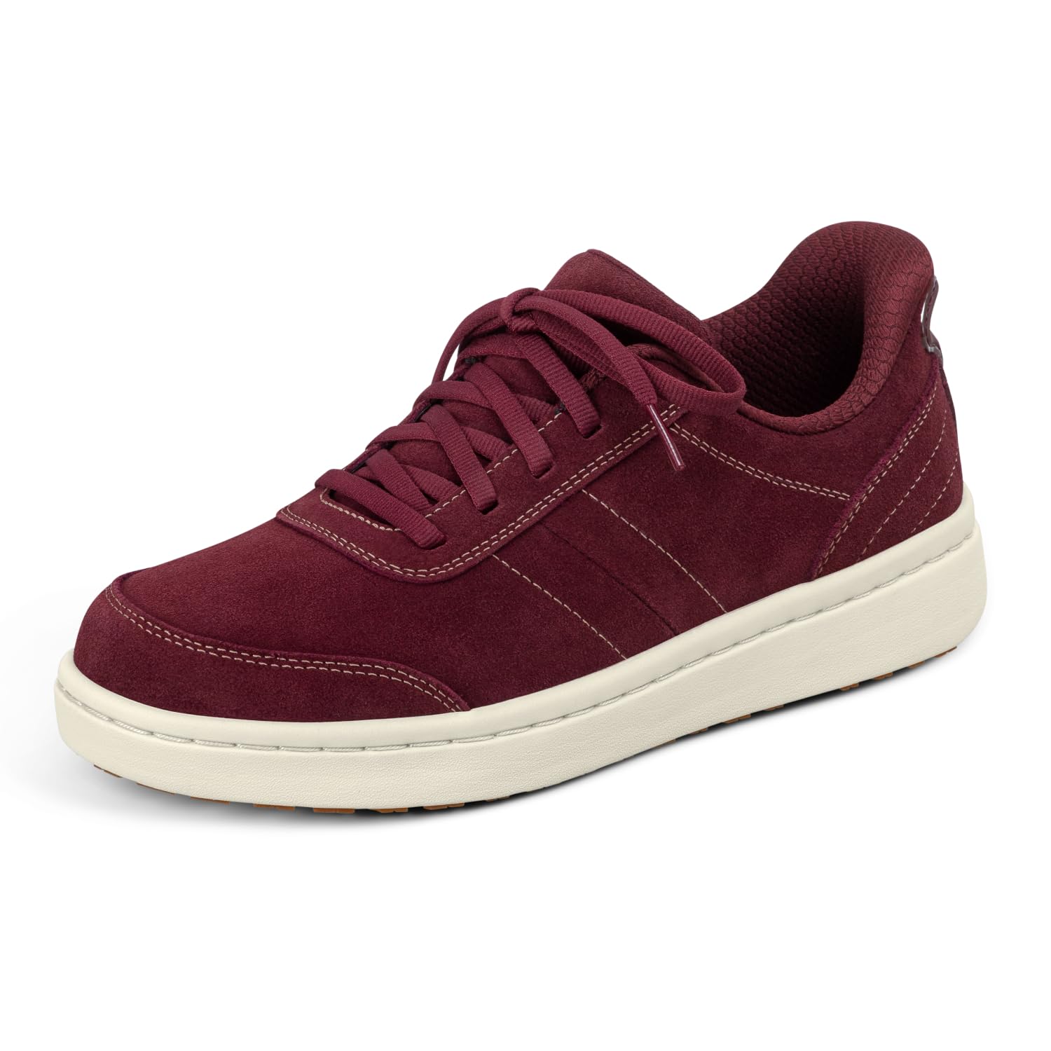 #180 Orthofeet Women’s Orthopedic Wander Hands-Free Leather Slip-On Casual Sneaker