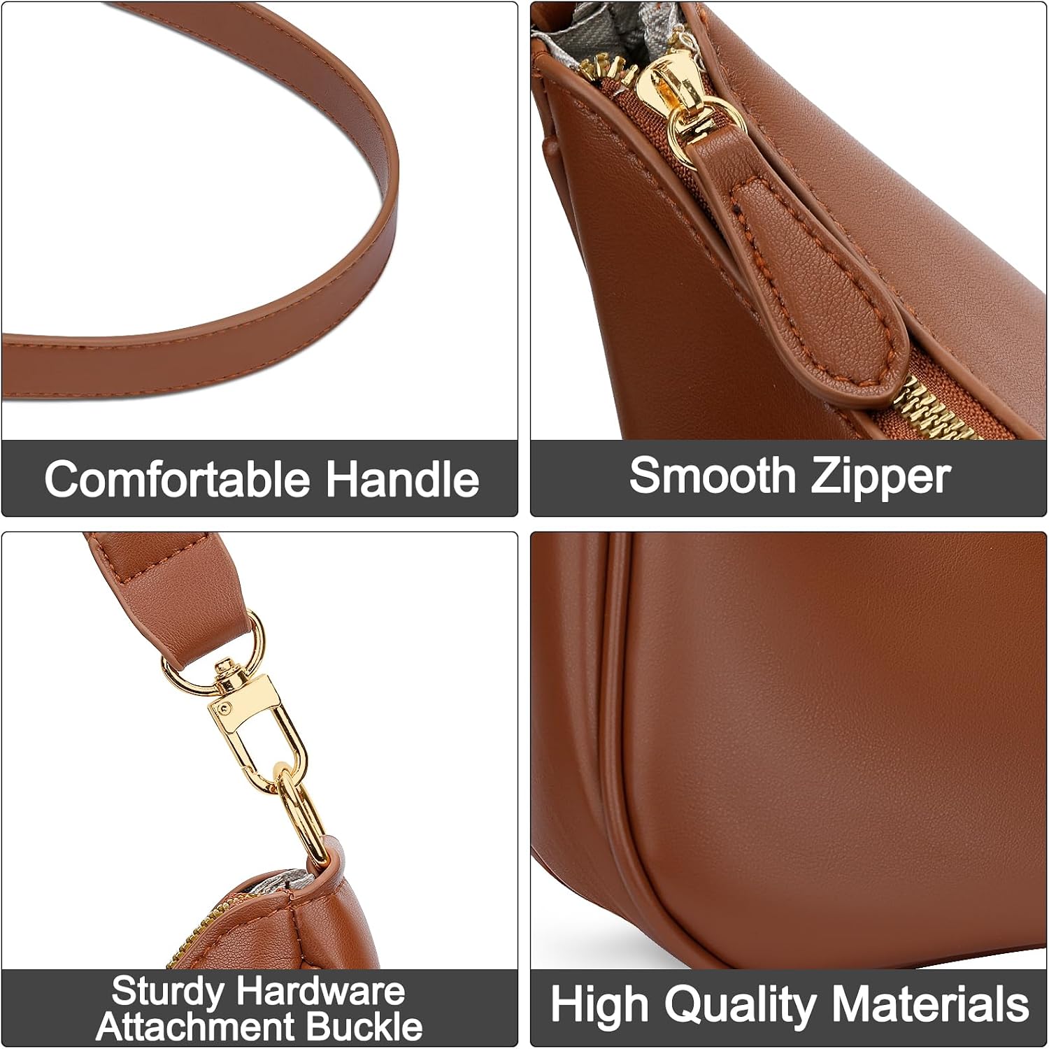 #80 Shoulder Bag for Women Cute Hobo Purses and Handbags Underarm Purse | Women Shoulder Purse Retro Clutch Tote Bags for Women