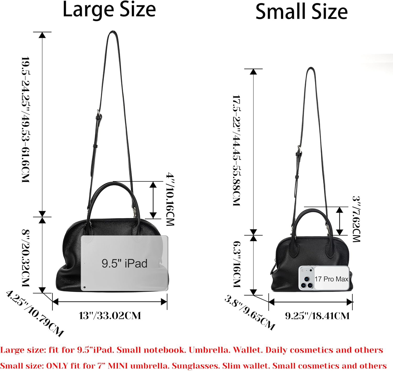 #400 DAILANDO Leather Top Handle Satchel Purse for Women, Soft Designer Tote Bag with Detachable Crossbody Strap