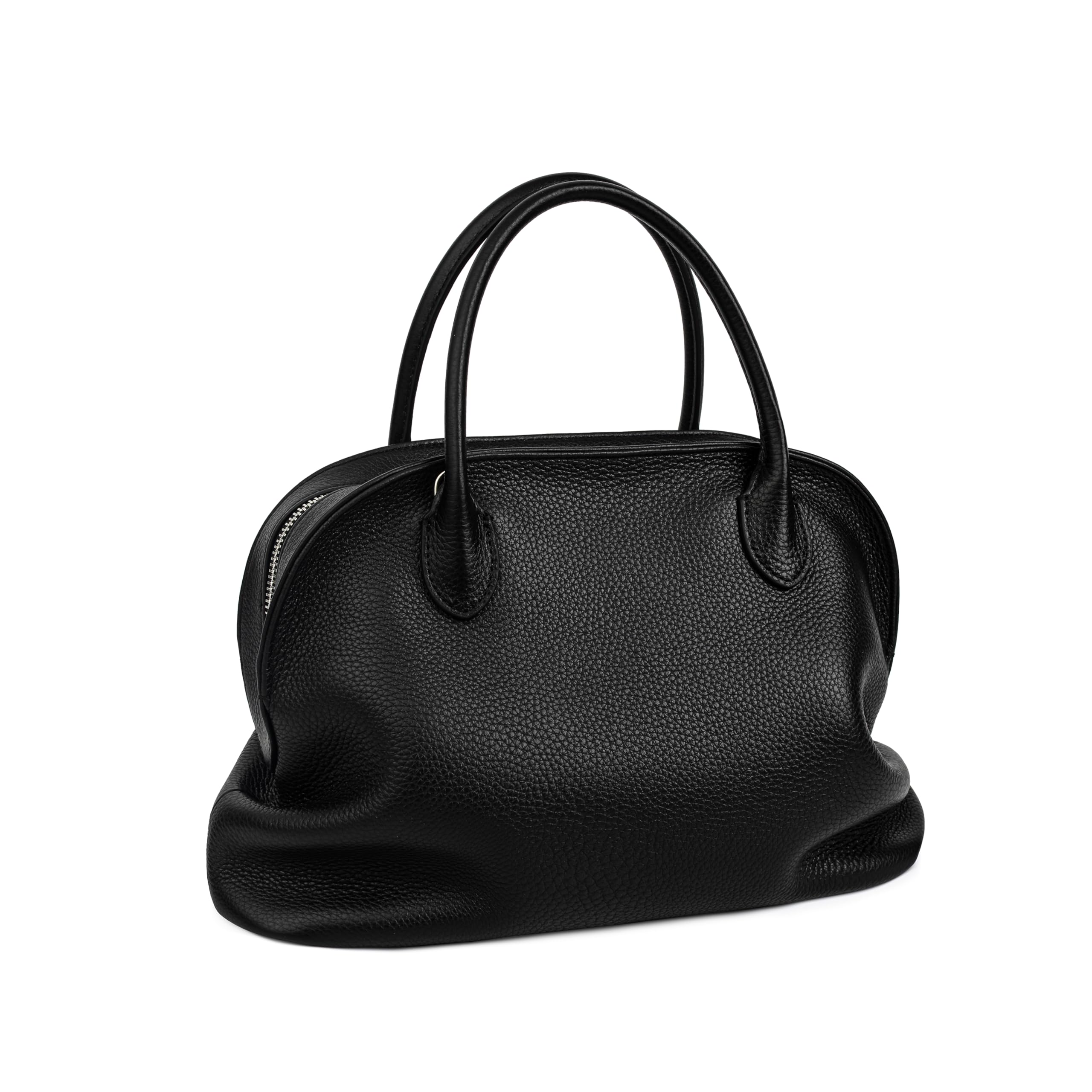 #400 DAILANDO Leather Top Handle Satchel Purse for Women, Soft Designer Tote Bag with Detachable Crossbody Strap