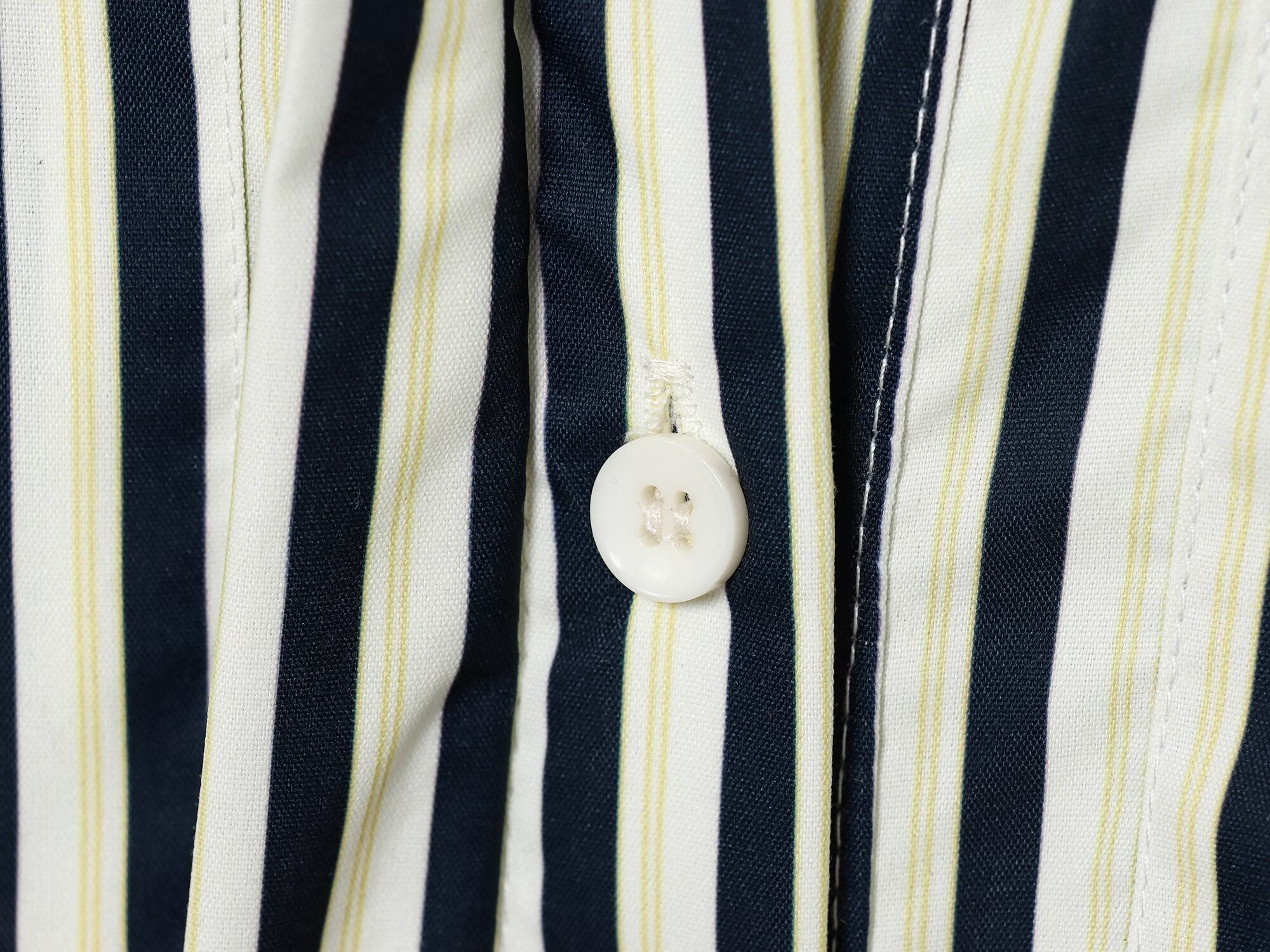 Women's with Belt shirt style poplin striped dress
